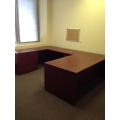 Cherry C- Suite Desk Desk 72x 36 x 10